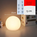 Axyaa LED Ball Lamp - Tricolor/RGB Dimmable, USB Rechargeable/AC Powered