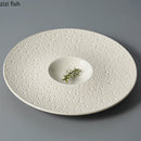 Axya Ceramics Dinner Plate Round Specialty Tableware Steak Soup Pasta Dish