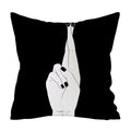 Axyaa Art Pattern Throw Pillow Case for Home Sofa Seat Room Decor