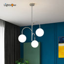 Axya Retro Nordic Bauhaus Chandelier French Antique Style Bedroom Lamp