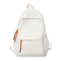 Axyaa Waterproof Nylon Teen Backpack, Black Fashion Schoolbag for Girls and Women.