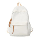 Axyaa Waterproof Nylon Teen Backpack, Black Fashion Schoolbag for Girls and Women.
