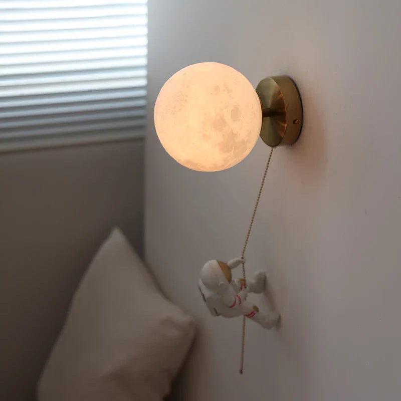 Axyaa Nordic LED Wall Lamp: Modern Kids Room Decor & Stair Light
