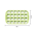 Axyaa Quick-Freeze Ice Cube Tray Storage Box for Instant Release, Kitchen Ice Maker