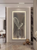 Axyaa Feather LED Wall Lamp for Modern Home Decor