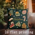 Axyaa Christmas Decorative Pillow Covers for Sofa, Bedroom, Car - Rectangular Cushion