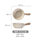 Axyaa Ceramic Coarse Pottery Seasoning Dipping Dish Set of 4