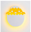 Axyaa LED Dinosaur Egg Kids Wall Lamp - Cute Cartoon Bedroom Light for Nursery