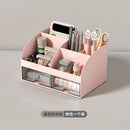 Axyaa Desktop Drawer Organizer Clear Student Desk Stationery Storage Cabinet