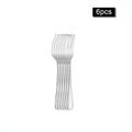 Axyaa 30-Piece Stainless Steel Cutlery Set - Ideal for Restaurants and Hotels