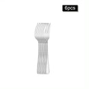 Axyaa 30-Piece Stainless Steel Cutlery Set - Ideal for Restaurants and Hotels