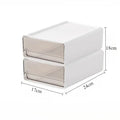 Axyaa Clear Drawer Office Storage Box Set for Organizing A4 Files & Office Supplies