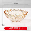 Axyaa Modern Minimalist Fruit Plate for Snacks and Dry Fruits