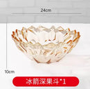 Axyaa Modern Minimalist Fruit Plate for Snacks and Dry Fruits