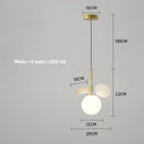Axyaa Floral Branch Chandelier LED Pendant Light for Home Decor