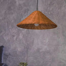 Axyaa Handmade Rattan Pendant Chandelier LED Hanging Lamp for Kitchen, Bar, and Tea Room