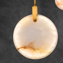 Axyaa Round Copper LED Chandeliers - Luxury Villa Lighting Fixtures