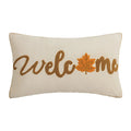 Axyaa Vintage Pumpkin Pattern Cushion Cover - Halloween Pillowcase