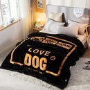 Axyaa Double Thickened Raschel Blanket for Winter Warmth