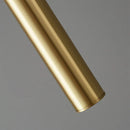 Axyaa Nordic Copper LED Wall Light Adjustable Sconce Surface Mount Brass