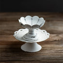 Axya Retro Iron Mini Coffee Beans Tray, Antique Metal Decor, Kitchen Cafe Photography Props