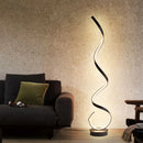 Axyaa LED Floor Lamp, Remote Control Dimming, Modern Minimalist Design, Nordic Ins Style