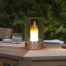 Axya LED Candle Lamp: Rechargeable Night Light for Atmosphere, Bedroom, Restaurant, and Outdoor