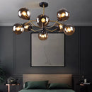 Axyaa LED Pendant Chandeliers for Living Room Dining Room Indoor Lighting