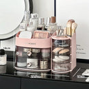 Axyaa Makeup Organizer with Drawer: Compact Storage Box with Divider for Women