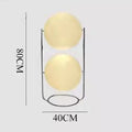 Axyaa LED Floor Lamps with Adjustable Three-Color Temperatures