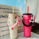 Axyaa Cat Claw Cup Holder Strap: Cute Tumbler Grip for 6-10cm Mouth Bottle