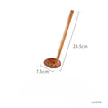 Axyaa Wooden Ramen Spoon - Japanese Style - Large Soup Spoon