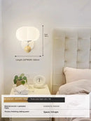 Axyaa LED Pumpkin Wall Lamp for Bedroom and Living Room Lighting
