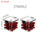 Axyaa Stackable Sealed Food Storage Containers for Kitchen Organization