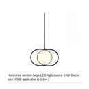 Axyaa Nordic Minimalist Eye Protection Pendant Light for Bedroom, Living Room, and Study
