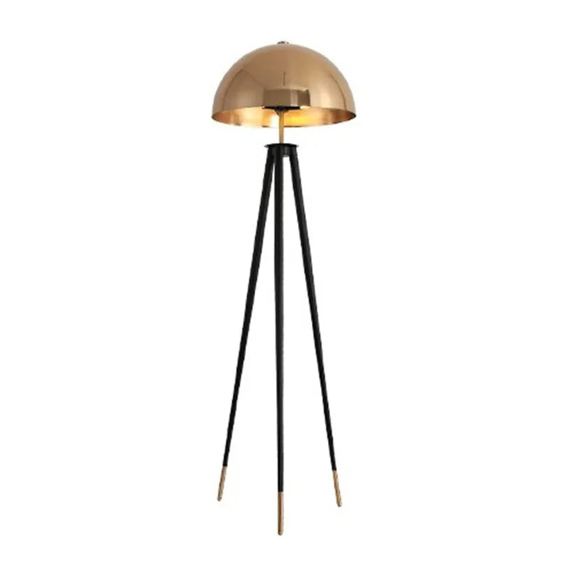 Axyaa Nordic Luxury Mushroom Head Floor Lamp for Hotel Model Room Bed Desk