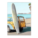Nordic Surfing Canvas Wall Art for Living Room Decoration by Axyaa