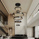 Axyaa Modern Nordic Circular Luxury Pendant Light