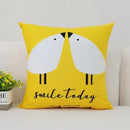 Axyaa Nordic Elk Ins Print Cushion Cover Sleep Sofa Pillow Case Office Home Decor