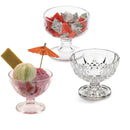 Axya Acrylic Ice Cream Cup Dessert Drink Crystal Clear Glass Style