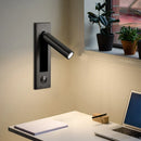 Axyaa Rotating LED Wall Lamp for Bedroom and Hallway Lighting