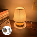 Axyaa LED USB Desk Lamp Tricolor Night Light for Bedroom and Study