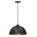 Axyaa Retro Industrial Black Ceiling Pendant Lamp Bar Decorative Light