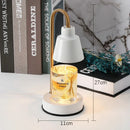 Nordic Aromatherapy Wax Melting Lamp by Axyaa - Adjustable Home Decor Scented Candle Table Lamp