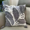 Axyaa Tufted Cushion Cover With Tassel - Mori Style Home Decor Pillowcase
