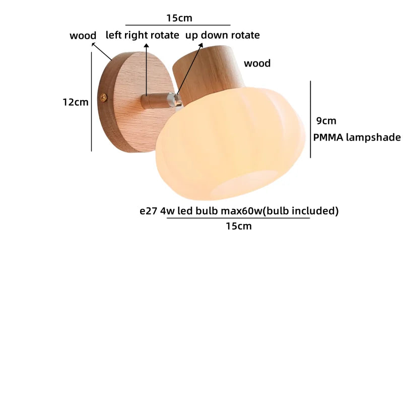 Axyaa Ceramic LED Wall Sconce: Japanese Style, White Glazed, Indoor Art Fixture