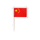 Disposable Bamboo Fruit Stick Small Flag Toothpick for Cake Cocktail Decoration