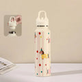 Axyaa Cartoon Cat Dog Pattern Vacuum Insulated Stainless Steel Water Bottle