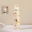 Axyaa Cartoon Cat Dog Pattern Vacuum Insulated Stainless Steel Water Bottle