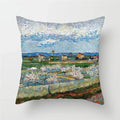 Axyaa Van Gogh Mandala Floral Throw Pillow Cover for Home Decor
